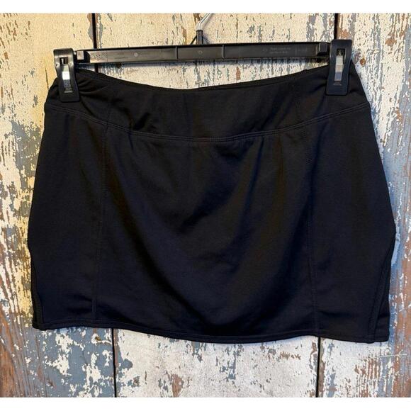 Tangerine Skort Womens Perforated Detail Athletic black skirt size small - Picture 1 of 5